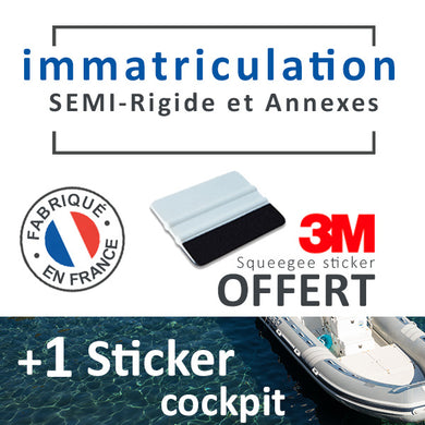 Immatriculation SEMI-RIGIDE / ANNEXE
