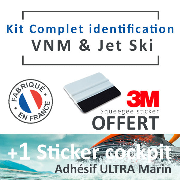 Kit complet d'identification pour VNM & Jet Ski