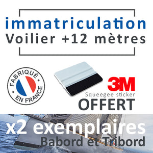 Immatriculation Voilier +12 mètres
